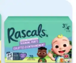 Walmart Rascals super econo pack training pants offer