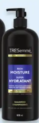 Walmart TRESemmé shampoo offer