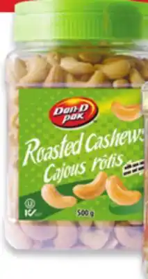 Walmart Dan-D Pak roasted cashews offer