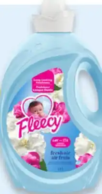 Walmart Fleecy fabric softener 3.5 L or sheets 200s offer