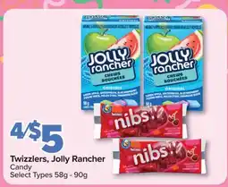 PharmaChoice Twizzlers, Jolly Rancher Candy offer