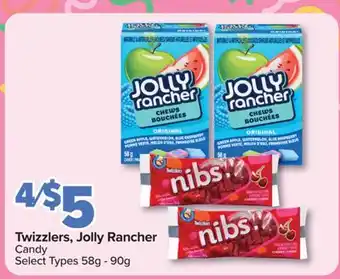 PharmaChoice Twizzlers, Jolly Rancher Candy offer