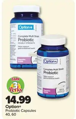 PharmaChoice Option+ Probiotic Capsules offer