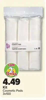 PharmaChoice Kit Cosmetic Pads offer