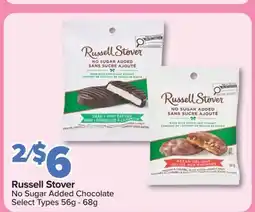 PharmaChoice Russell Stover No Sugar Added Chocolate offer