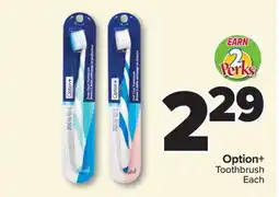 PharmaChoice Option+ Toothbrush offer