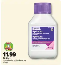PharmaChoice Option+ Hydralax Laxative Powder offer