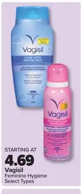 PharmaChoice Vagisil Feminine Hygiene offer