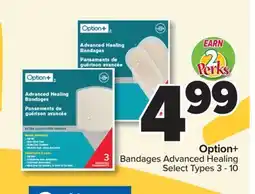 PharmaChoice Option+ Bandages Advanced Healing offer