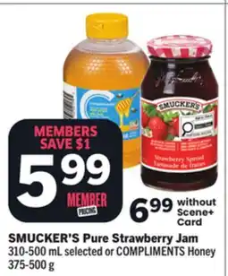 Foodland SMUCKER'S Pure Strawberry Jam offer