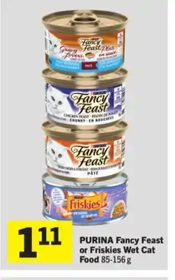 Foodland PURINA Fancy Feast or Friskies Wet Cat Food offer