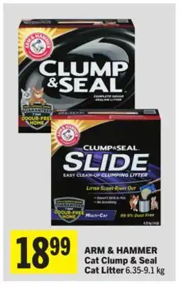 Foodland ARM & HAMMER Cat Clump & Seal Cat Litter offer