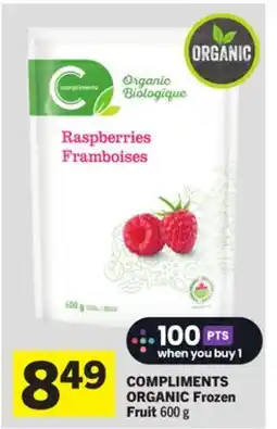 Foodland COMPLIMENTS ORGANIC Frozen Fruit offer