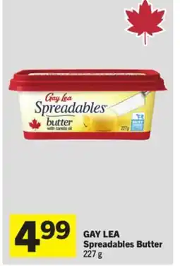 Foodland GAY LEA Spreadables Butter offer