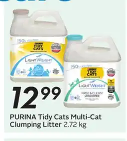 Sobeys PURINA Tidy Cats Multi-Cat Clumping Litter offer