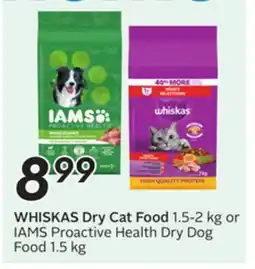 Sobeys WHISKAS Dry Cat Food offer