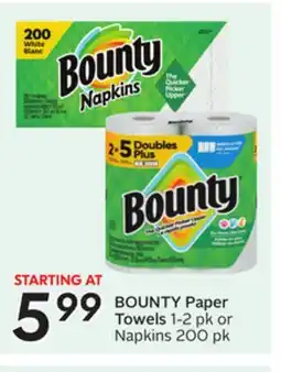 Sobeys Bounty Paper Towels offer