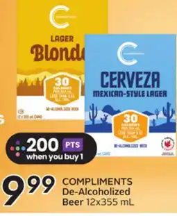 Sobeys Compliments De-Alcoholized Beer offer