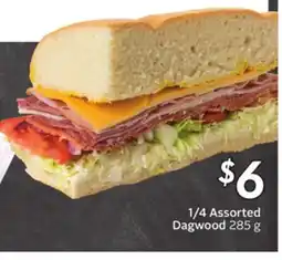 Sobeys 1/4 Assorted Dagwood offer