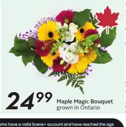 Sobeys Maple Magic Bouquet offer