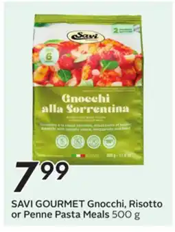 Sobeys GOURMET Gnocchi, Risotto or Penne Pasta Meals offer