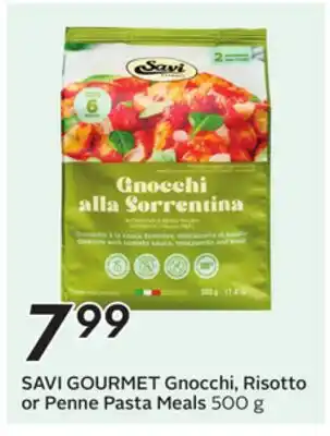 Sobeys GOURMET Gnocchi, Risotto or Penne Pasta Meals offer