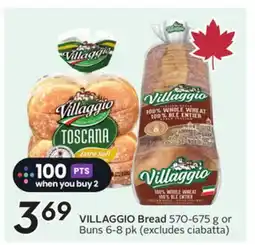 Sobeys VILLAGGIO Bread offer