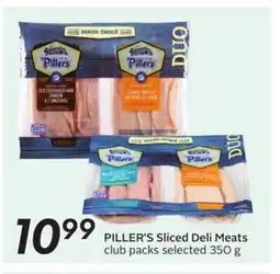 Sobeys PILLER'S Sliced Deli Meats offer