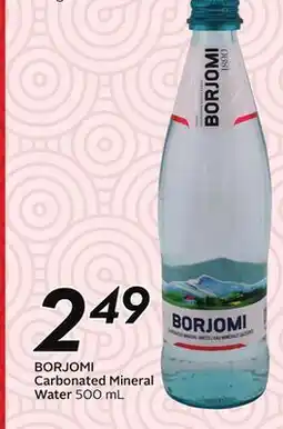 Sobeys Borjomi Carbonated Mineral Water offer