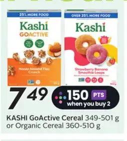 Sobeys GoActive Cereal offer