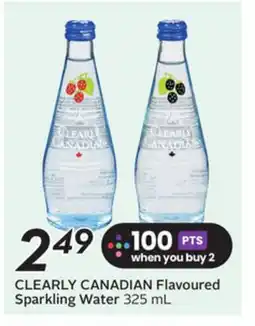 Sobeys CLEARLY CANADIAN Flavoured Sparkling Water offer