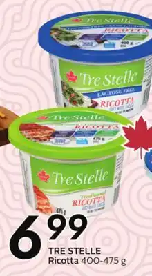 Sobeys TRE STELLE Ricotta offer