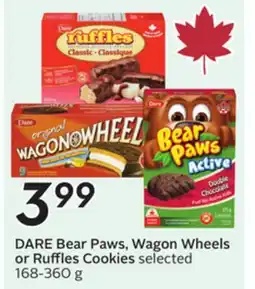 Sobeys Bear Paws, Wagon Wheels or Ruffles Cookies offer