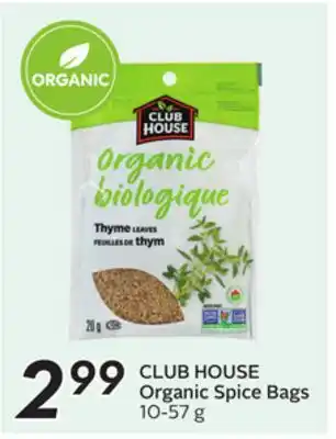 Sobeys Organic Spice Bags offer
