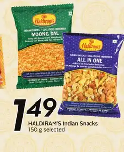 Sobeys HALDIRAM'S Indian Snacks offer