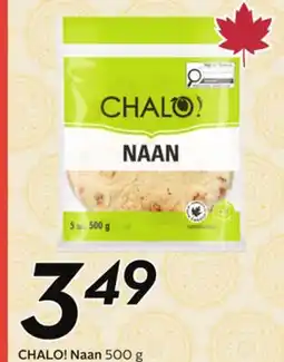 Sobeys CHALO! Naan offer