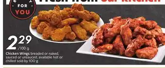 Sobeys Chicken Wings offer