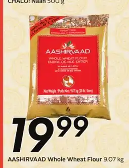 Sobeys AASHIRVAAD Whole Wheat Flour offer