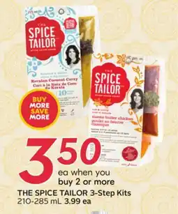 Sobeys THE SPICE TAILOR 3-Step Kits offer