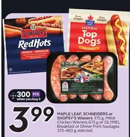 Sobeys Wieners offer