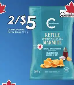 Sobeys COMPLIMENTS Kettle Chips offer