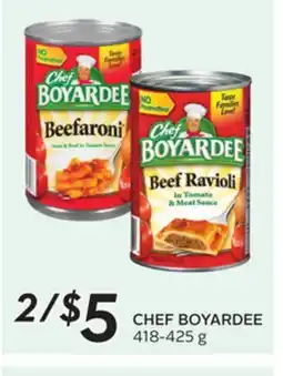 Sobeys CHEF BOYARDEE offer