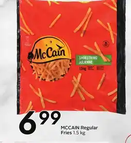 Sobeys MCCAIN Regular Fries offer