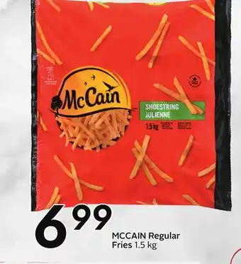 Sobeys MCCAIN Regular Fries offer