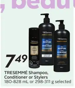 Sobeys TRESEMMÉ Shampoo, Conditioner or Stylers offer