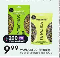 Sobeys Wonderful Pistachios offer