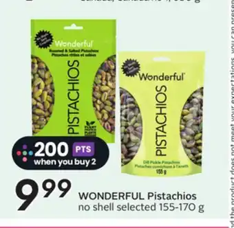 Sobeys Wonderful Pistachios offer