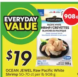 Sobeys Ocean Jewel Raw Pacific White Shrimp offer