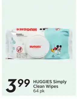 Sobeys HUGGIES Simply Clean Wipes offer