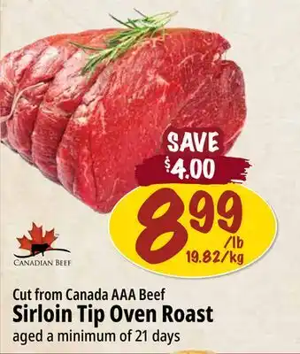 Farm Boy Sirloin Tip Oven Roast offer